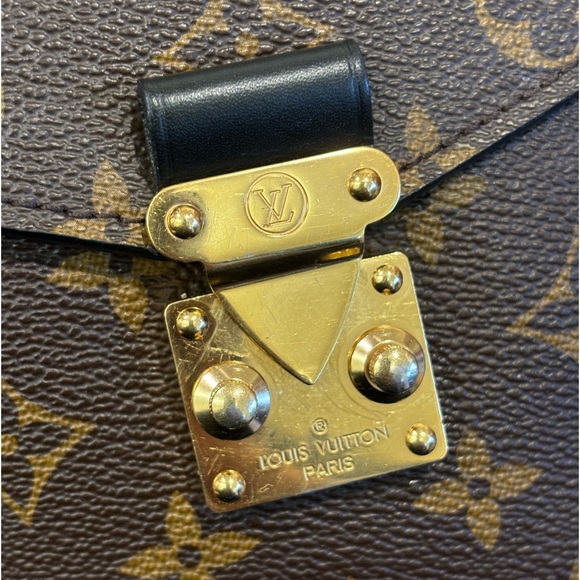Louis Vuitton Metis Braided Pochette Monogram canvas Top Handle Handbag Brown - Picture 12 of 16